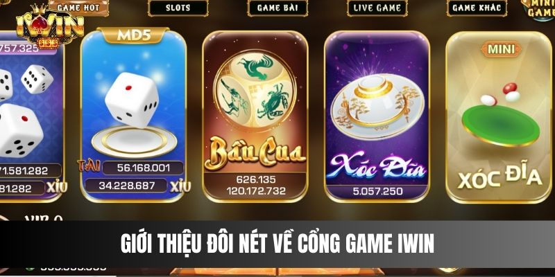 Giới thiệu đôi nét về cổng game IWIN